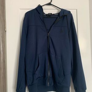 Spyder Men's Dark Blue Zip-Up Hoodie